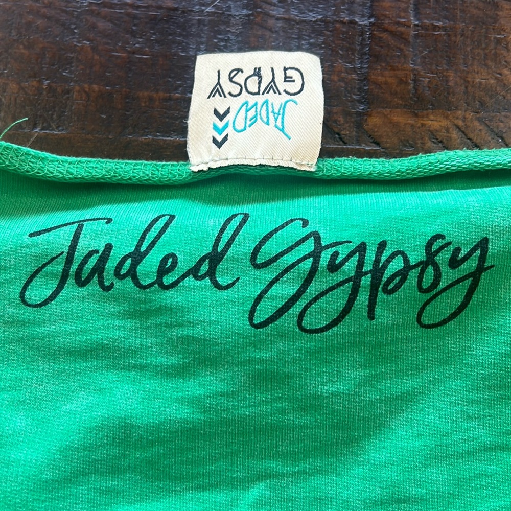 Jaded gypsy shredded sweatshirt